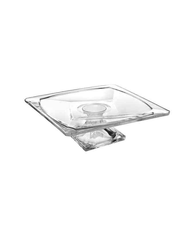 Square Glass Cake Stand 29 5 12 5cm LookSharpStore   PL B712QUA.DZQUA  684x800 