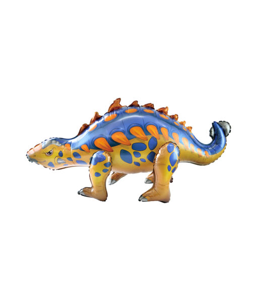 3D Ankylosaurus Foil Balloon 100x45x37cm