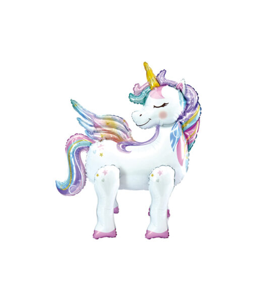 3D Unicorn Foil Balloon 61x66x32cm