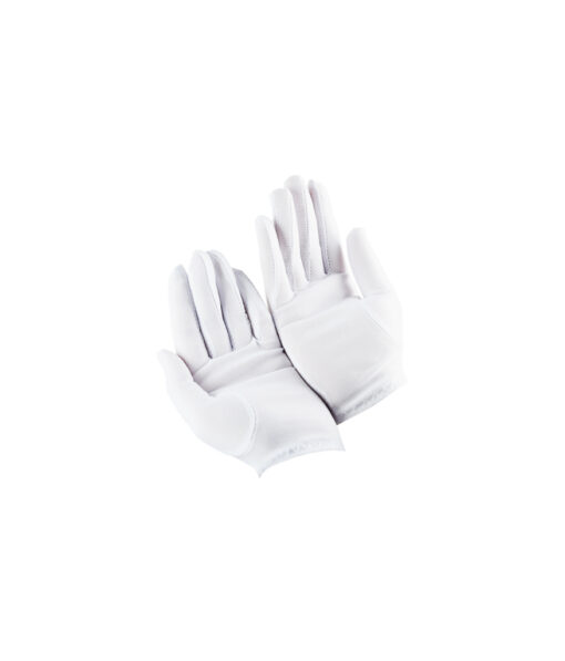 White Short Party Gloves