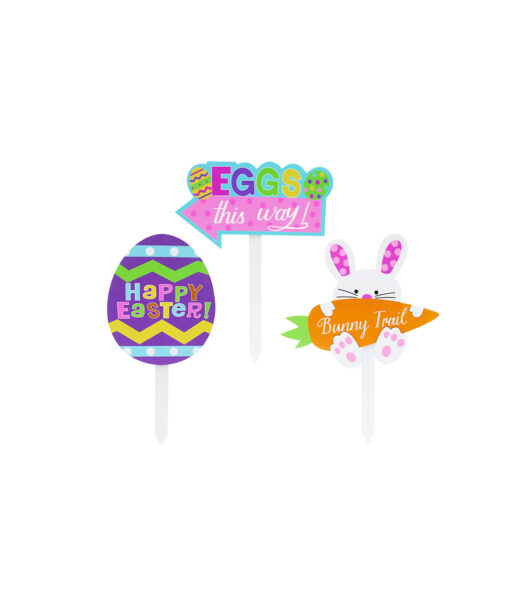 Easter Garden Signs Assorted 40cm