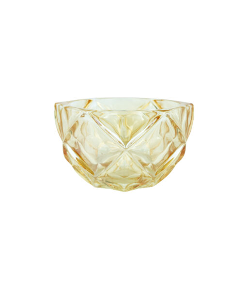 Gold Glass Candy Bowl 24.3cm