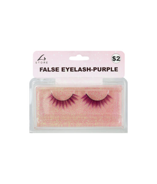 Purple False Eyelashes