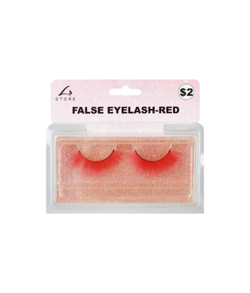 Red False Eyelashes