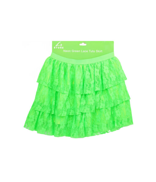 Neon Green Lace Tutu