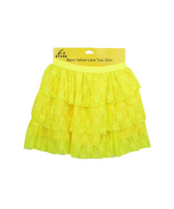 Neon Yellow Lace Tutu