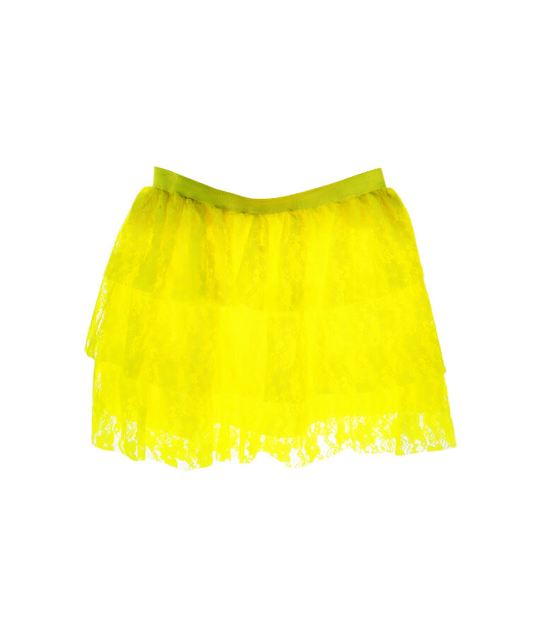 Neon Yellow Lace Tutu | LookSharpStore