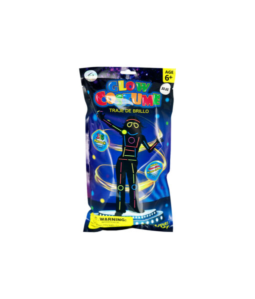 Glow Costume Kit 136pc