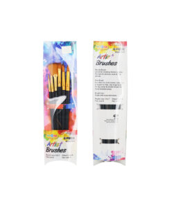 Artist Brush Set 6pk Assorted