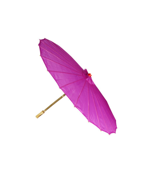 Purple Large Fabric Parasol 40cm