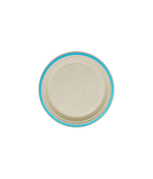 Blue Biodegradable Plate 7in 25pc