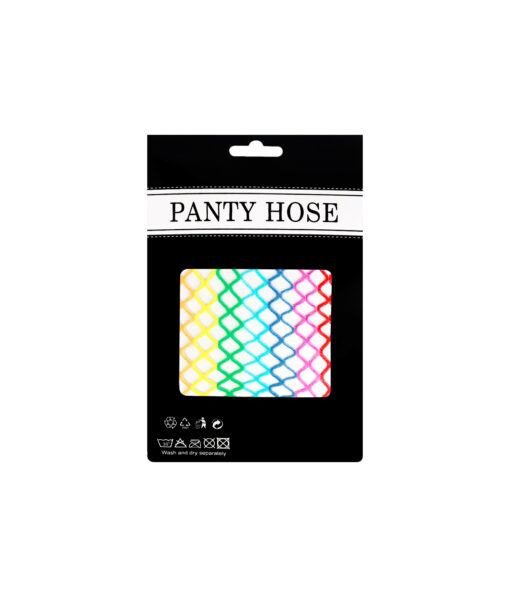 Rainbow Large Fishnet Stockings