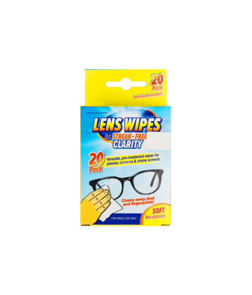 Lens Wipes 20pk