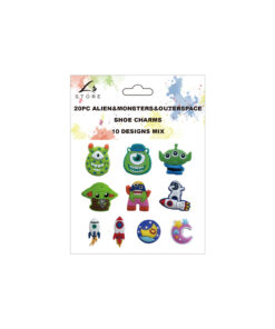 Alien &Space Shoe Charms 20pc