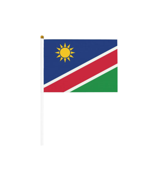 Namibia Hand Waving Flag 10pc