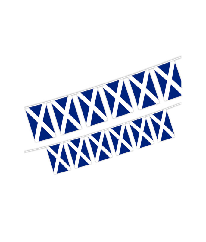 Scotland Flag Bunting 5m – LookSharpStore