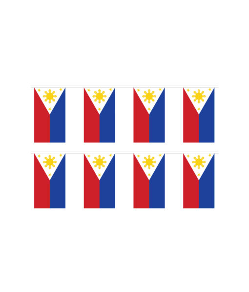 Philippines Flag Bunting 5m