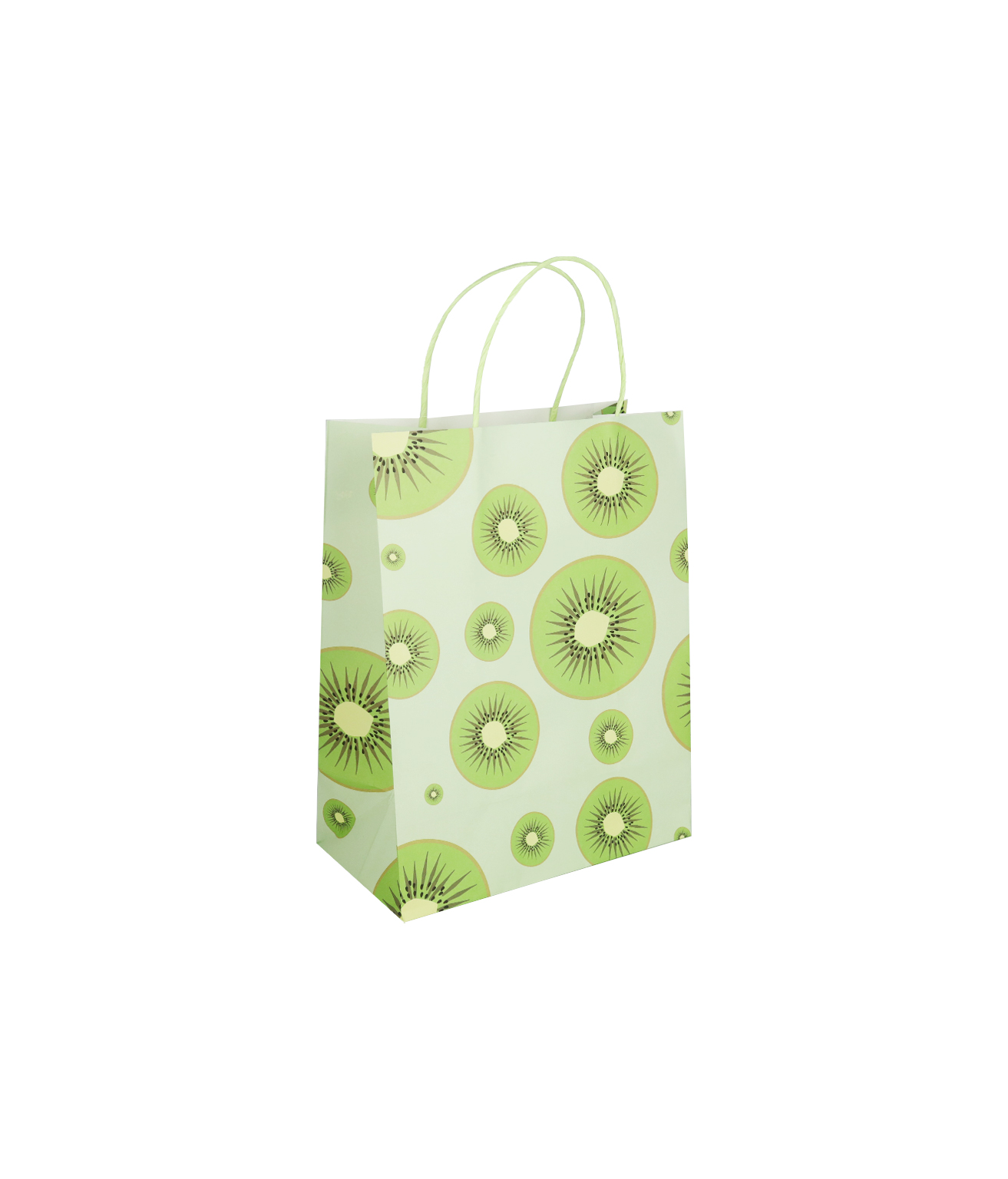 Kiwifruit Printed Paper Bags 27cm 3pk | LookSharpStore