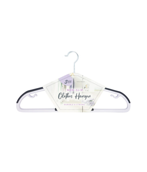 Non-Slip Coat Hanger 45cm 3pk