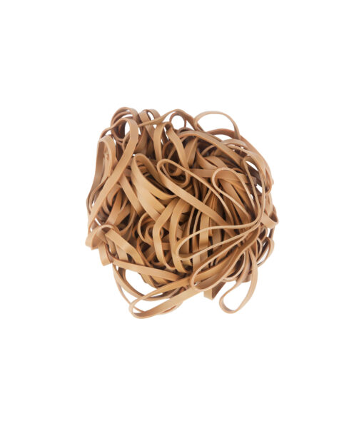 Brown Rubber Bands 7x0.5cm 100g