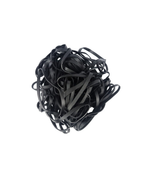 Black Rubber Bands 7x0.5cm 100g