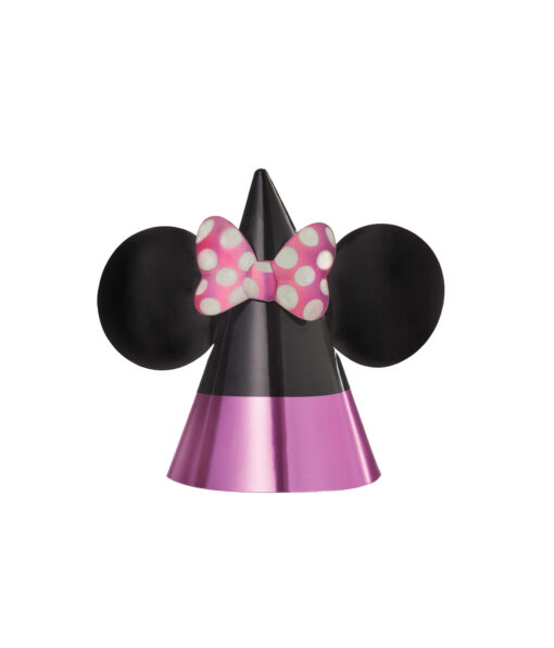 Minnie Mouse Forever Party Cone Hats 8pk