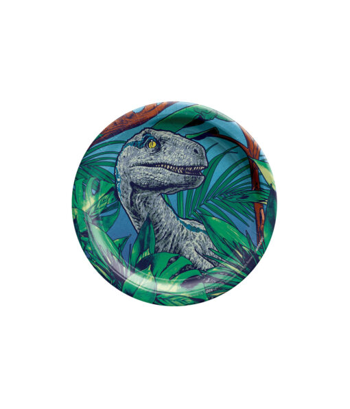 Jurassic Into the Wild Round Paper Plates 8pk