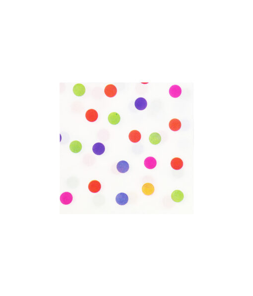 Colour Dots Small Napkins 26cm 20pk