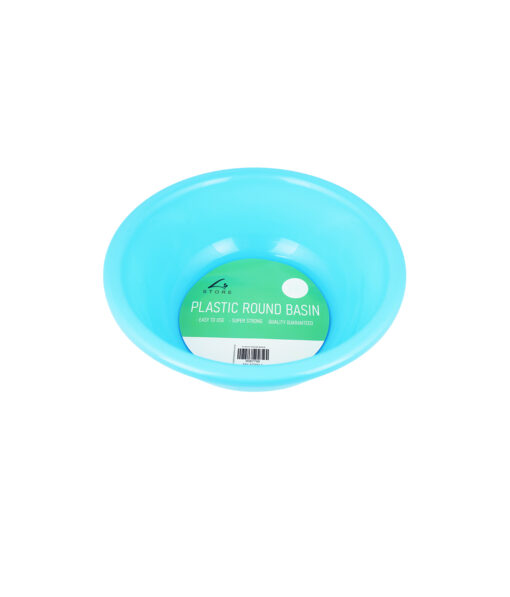 Blue Small Plastic Round Basin