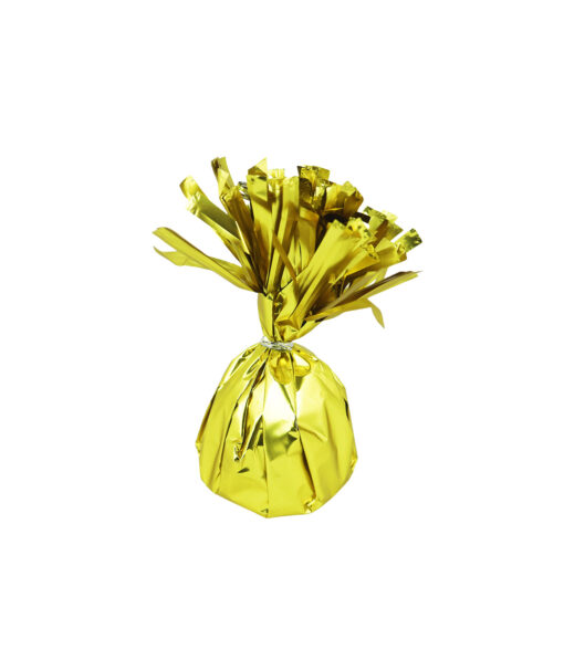 Yellow Foil Balloon Weight