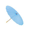Light Blue Large Fabric Parasol 40cm