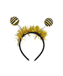 Gold and Black Striped Honeybee Headband