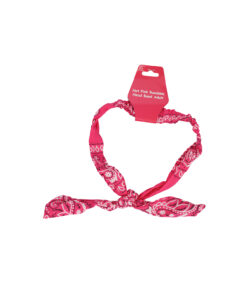 Hot Pink Bandana Head Band Adult