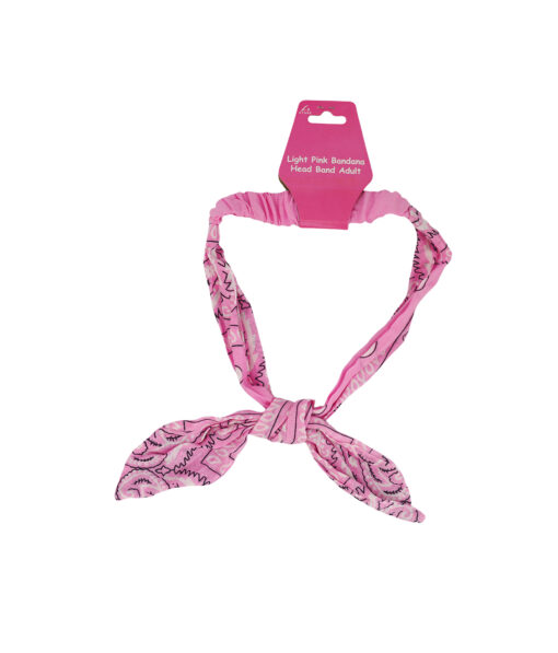 Light Pink Bandana Headband