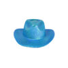 Blue Iridescent Cowboy Hat