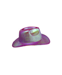 Hot Pink Iridescent Cowboy Hat