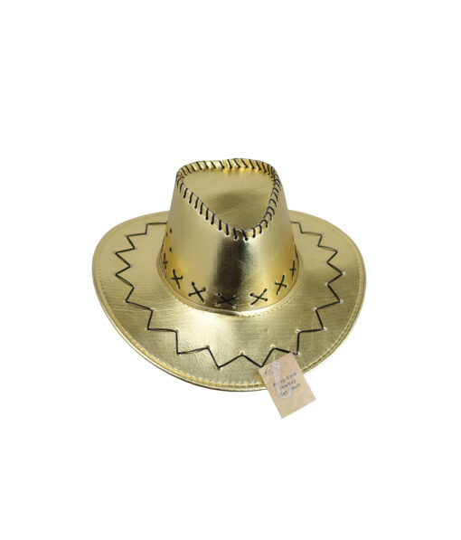 Gold Metallic Cowboy Hat