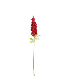 Red Delphinium Stems 31 Flowers 105cm