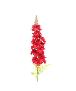 Red Delphinium Stems 31 Flowers 105cm