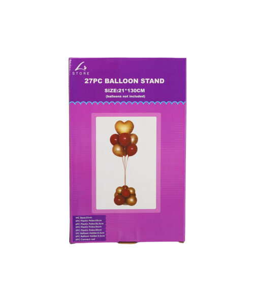 Balloon Stand 27pc 21 x 130cm