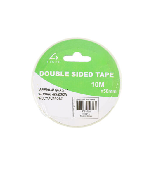 Clear Double sided tape 50mm x 10m