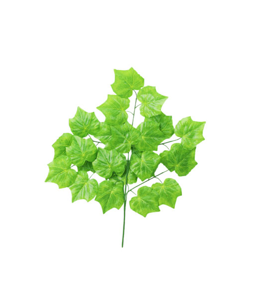 Light Green Grape Leaves 5 Branch 74cm