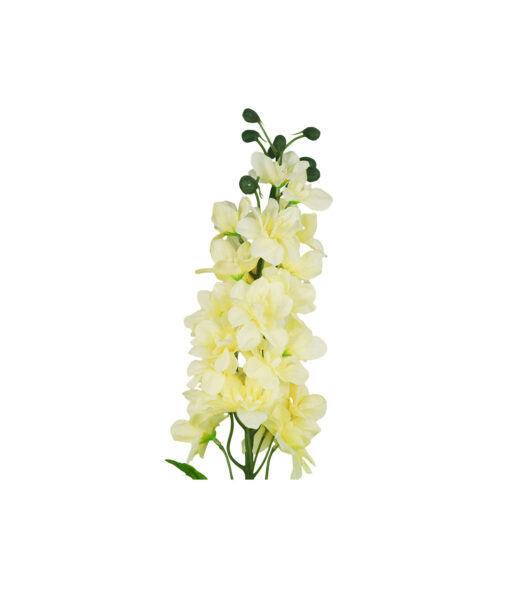 Cream Delbine Flower Single 80cm