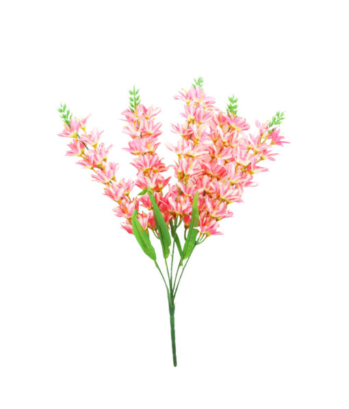 Light Pink Orchid Flower 5 Branch 67cm