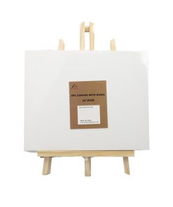 Artist Canvas With Easel 2pc 24x30cm