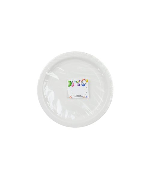 White Paper Plates 100pk 7in