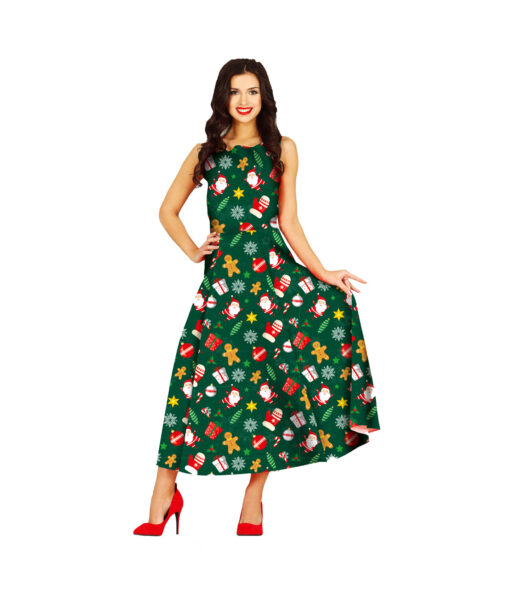 Green Christmas Dress Adults