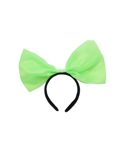 Net Lime Green Bow Headband 30cm