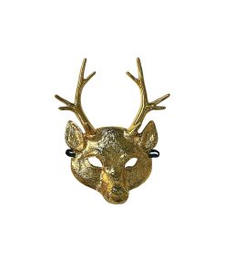 golden deer half mask