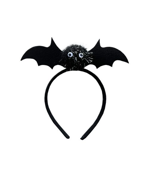 black bat headband